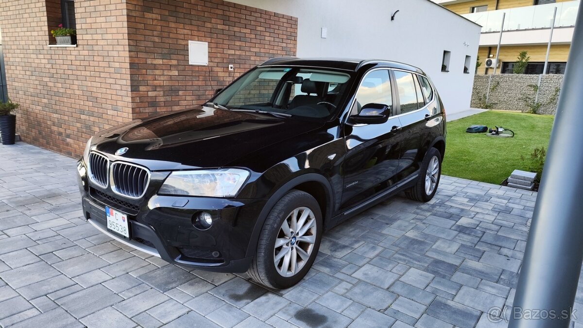 BMW X3 F25 2.0d xDrive 135kW 6/2011 227000km