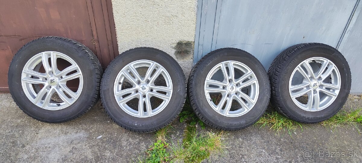 Zimný komplet 195/65 R15 na dojazdenie