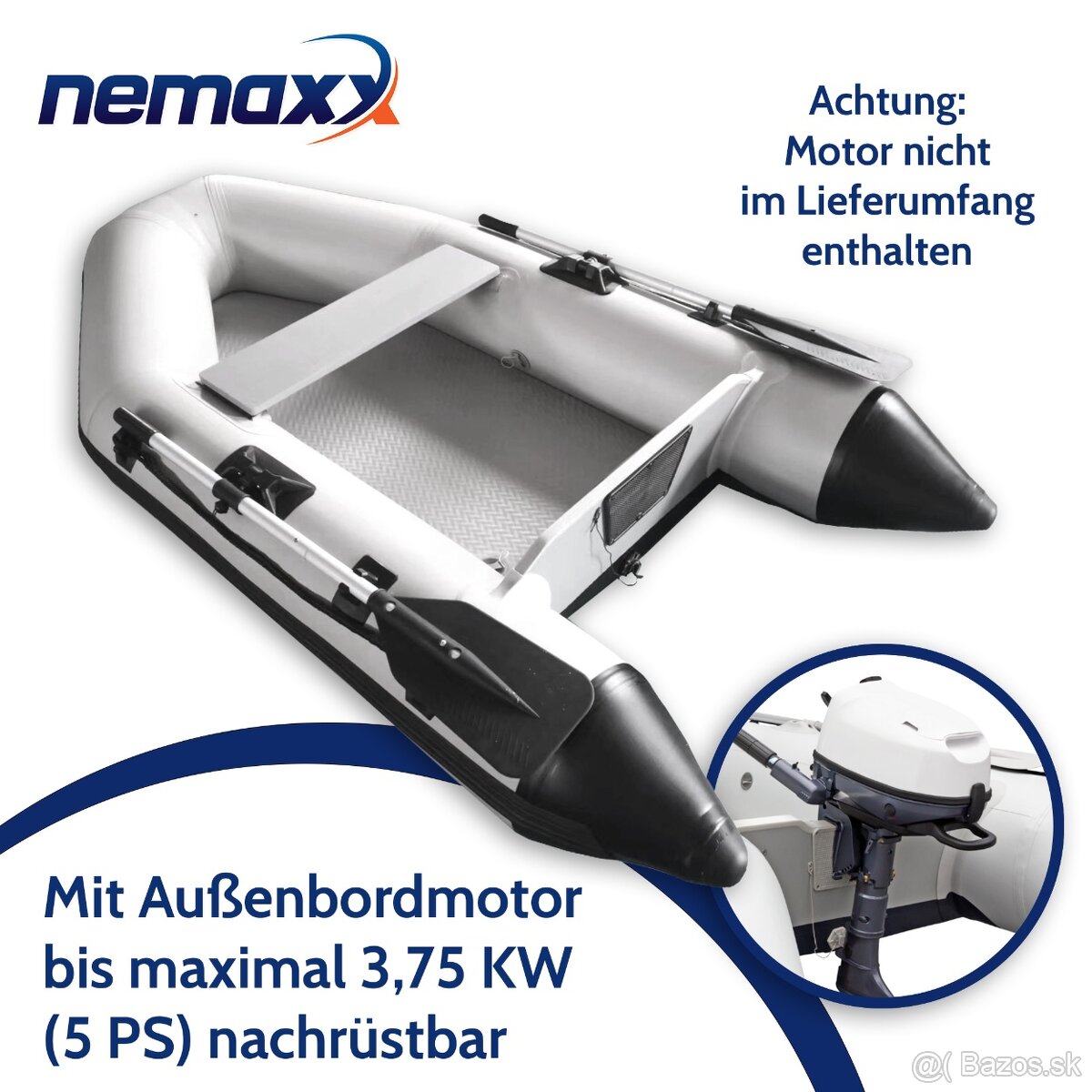 NOVÝ NEMAXX Professional nafukovací člun 230 cm