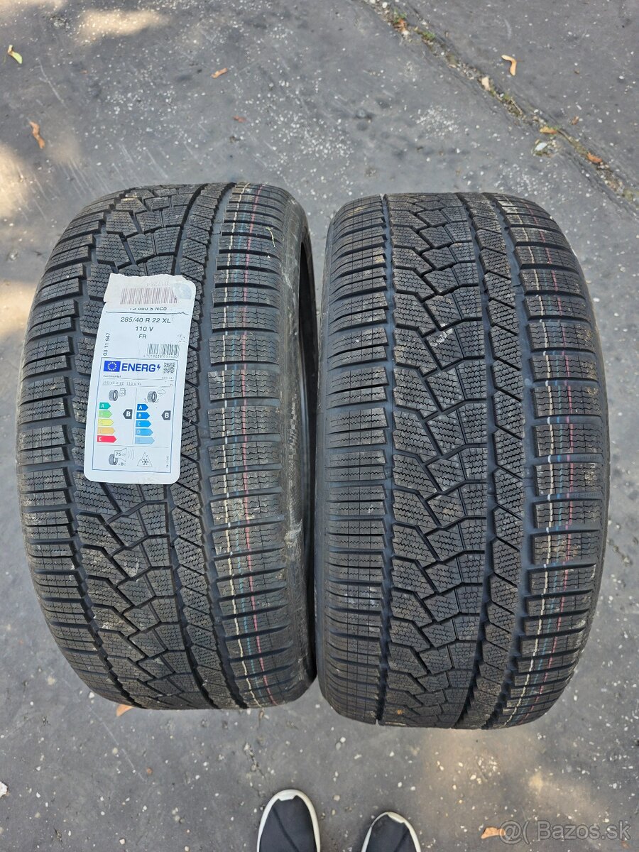 2ks nove zimne pneumatiky 285/40 r22 dot2024