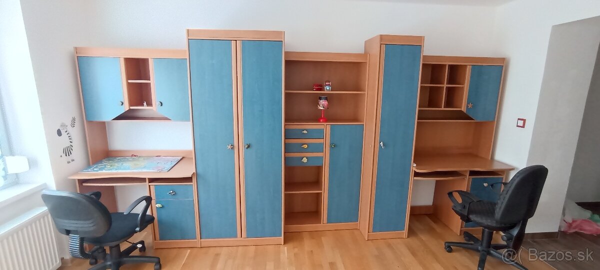 Detská obyvacia stena Kompletná súprava