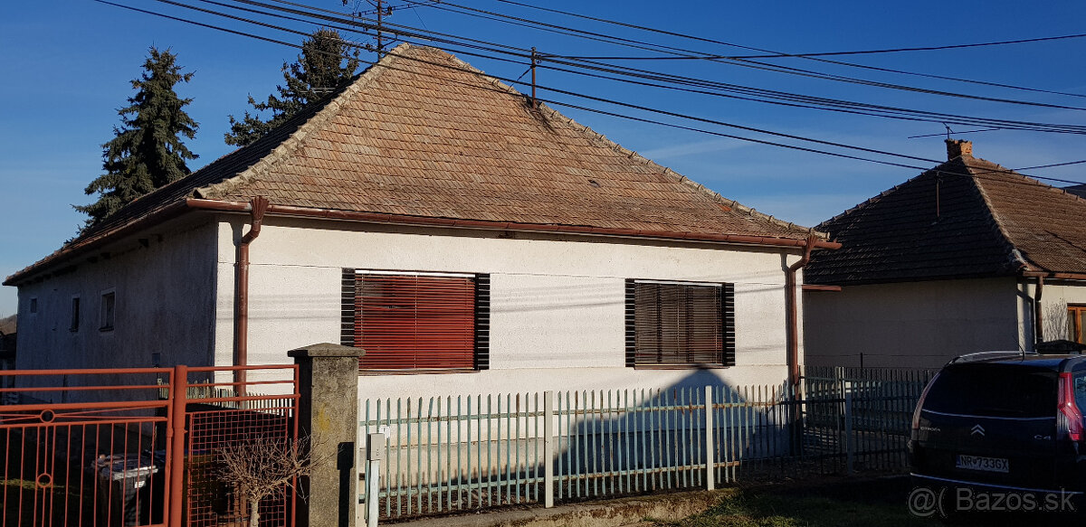 Predám RD Nitra - Ivanka pri Nitre.