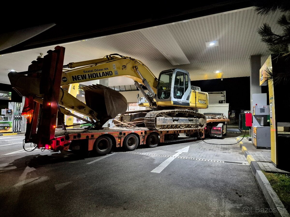 ✅️ Preprava pracovných strojov, mobilných domov 🔸️NONSTOP🔸