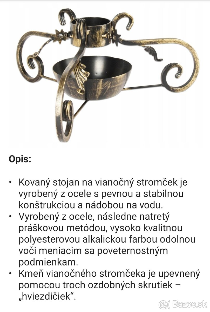 Stojan na stromček - nový