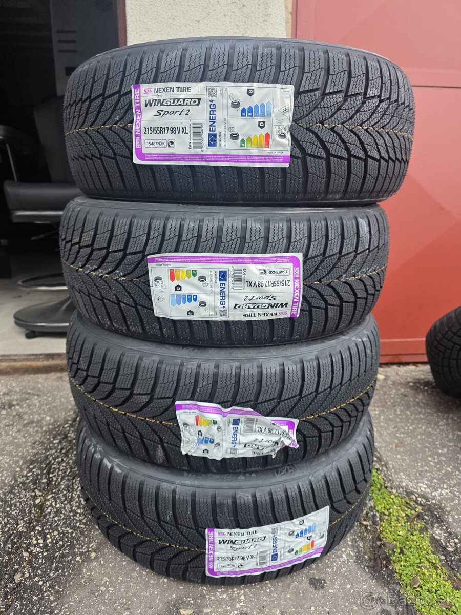 Zimne pneumatiky 215/55 r17 nexen