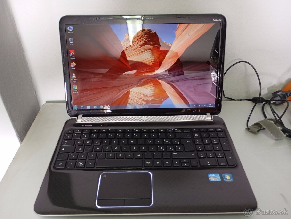 predám HP PAVILION DV 6 , Windows 7 , INTEL CORE I7