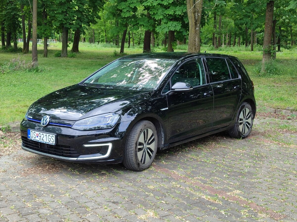 Volkswagen eGolf 2016, 24kWh, 190km dojazd, elektromobil