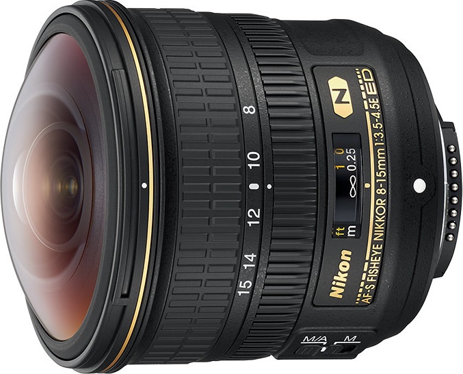 Nikon 8-15mm f/3.5-4.5E ED Fisheye