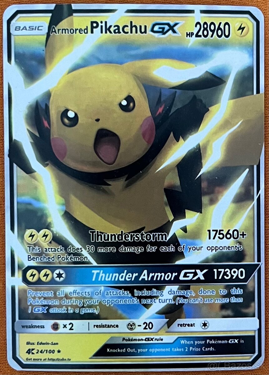 Armored Pikachu GX (Pokémon karta)