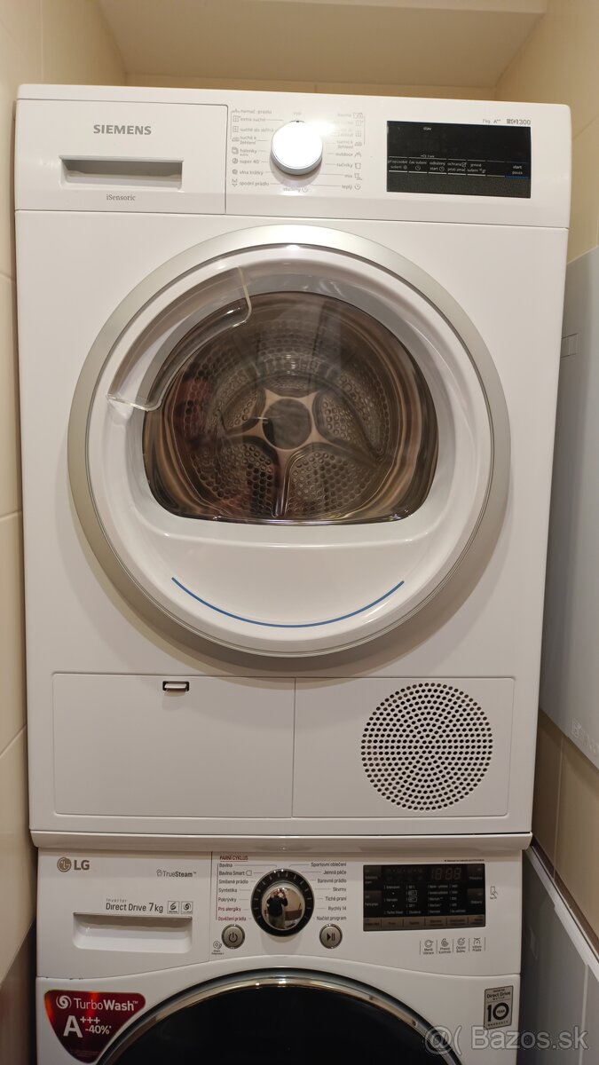 Sušička Siemens a práčka LG