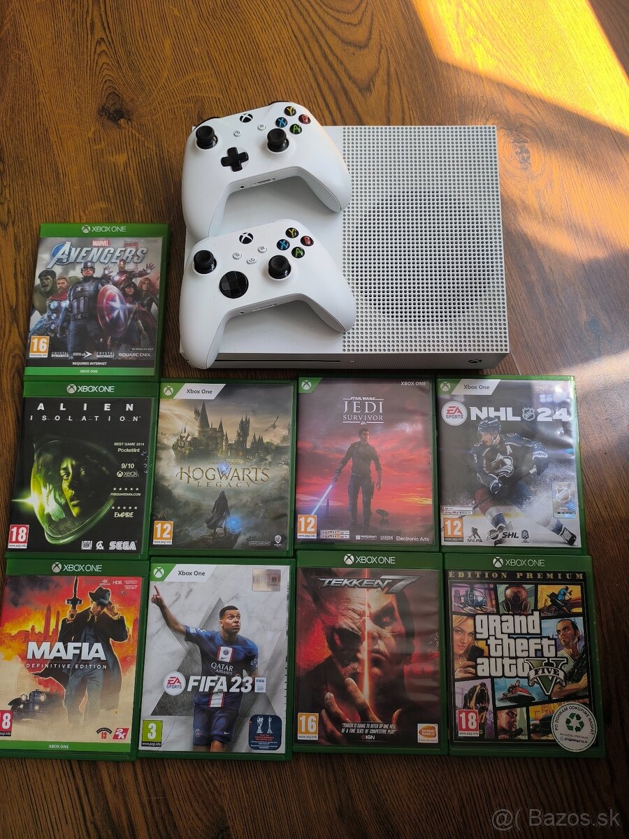 Xbox one s + hry