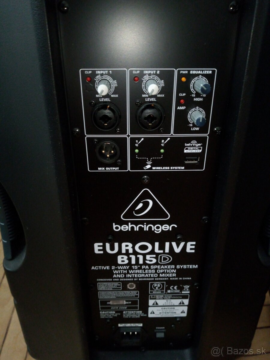 Aktívne reproboxy Behringer