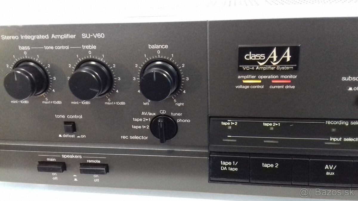 HiGH END 560W zosilnovac TECHNICS SU-V60 Class AA vyr. Japan