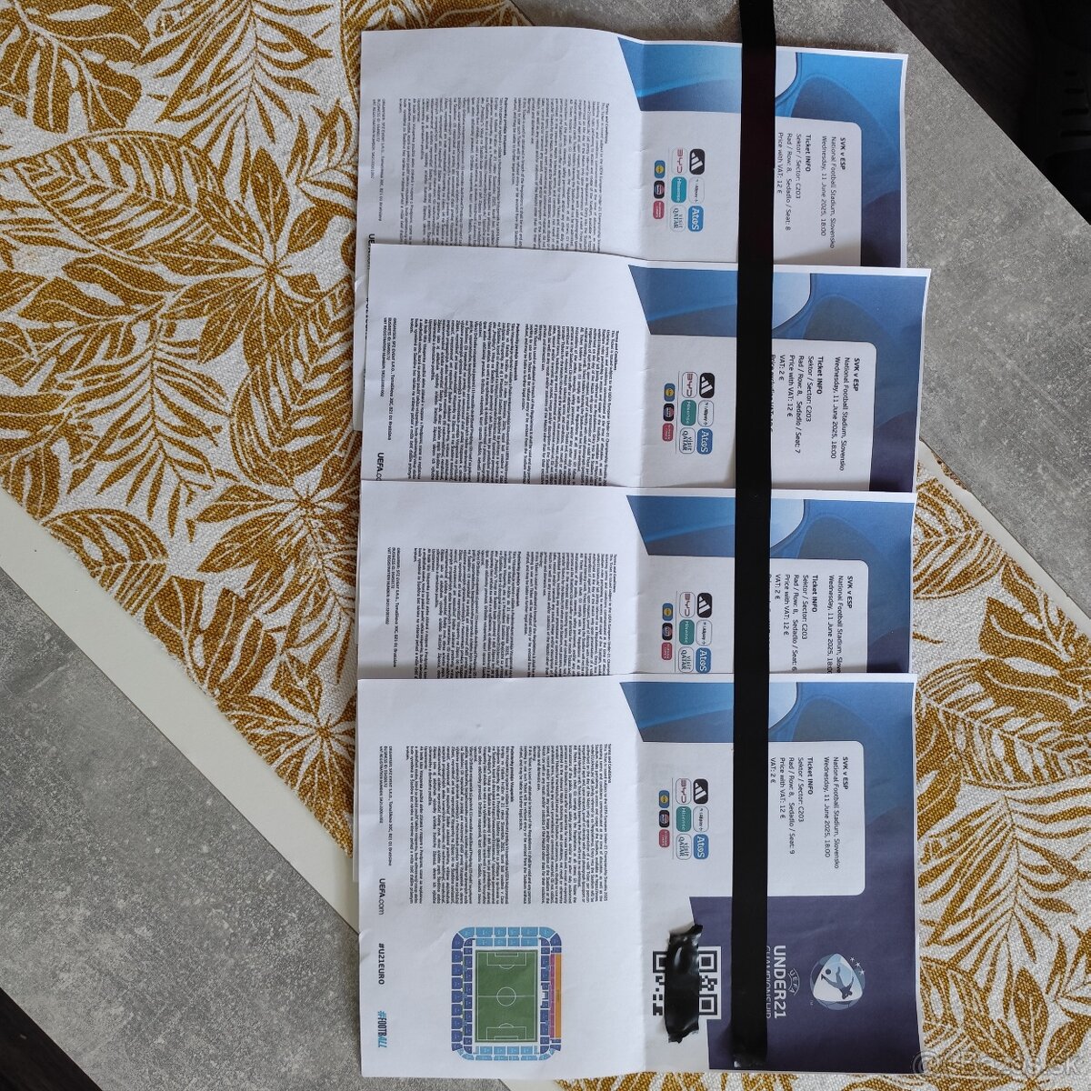 Vstupenky EURO 21 Slovensko - Španielsko