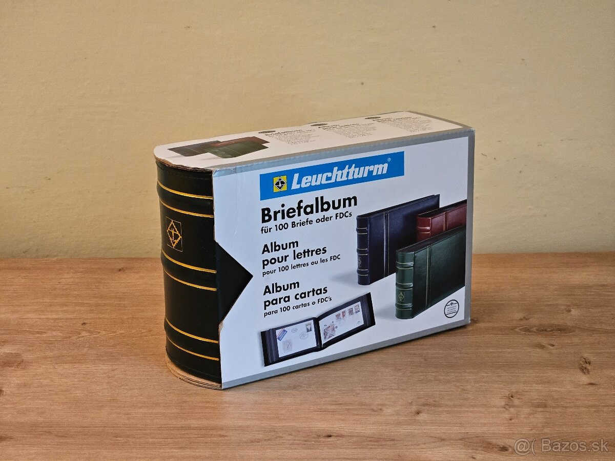 Leuchtturm ZELENÝ album pre 100 listov