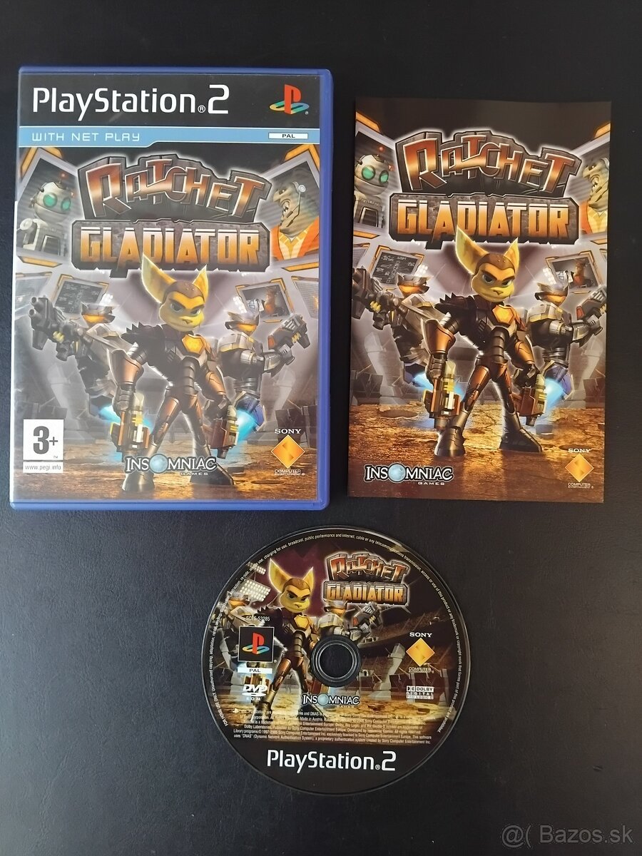 Hra pre PS2 - Ratchet Gladiator