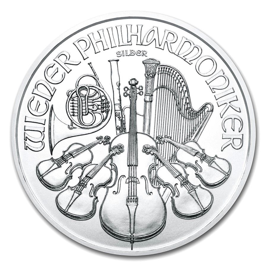 1 oz strieborná minca Wiener Philharmoniker – Münze Österrei