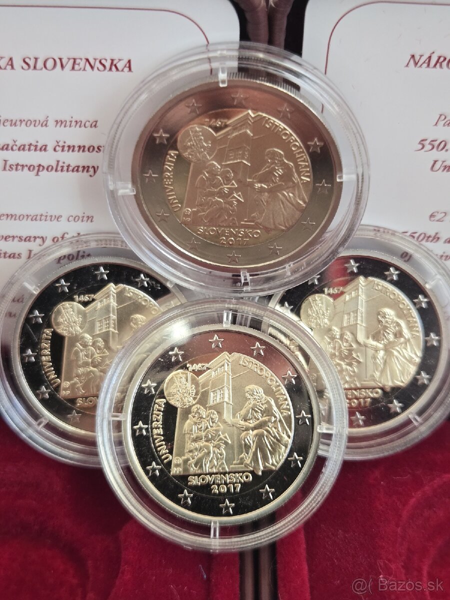 2€ pamätná minca Slovensko 2017 Proof