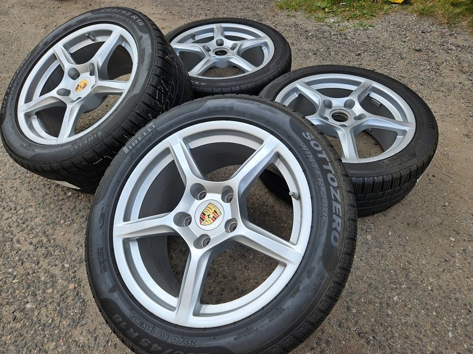 sleva na 19000 Originální alu kola Porsche 5x130 +