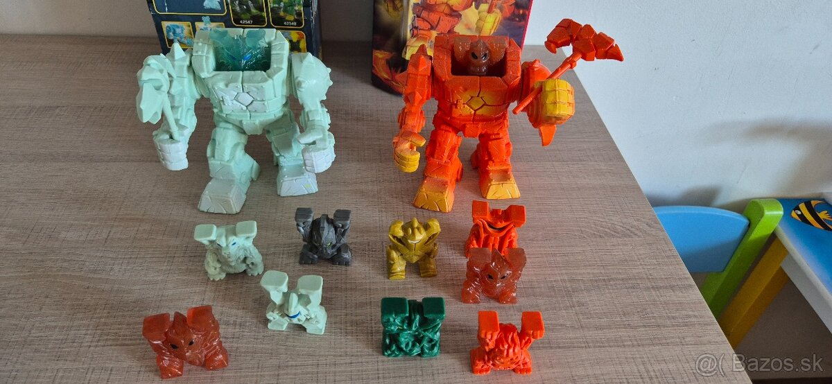 Eldrador Mini Creatures od Schleich (roboti a katapult)