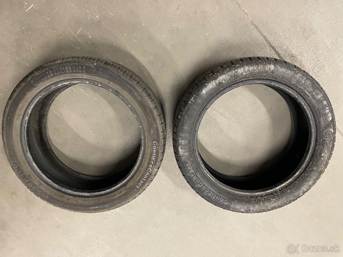 205/50 R17 V  Continental ContiEcoContact 5  Letné 2 pneu