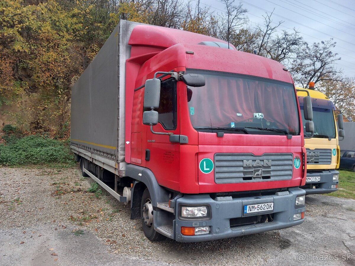 Man tgl 240 cerveny,Man tgl 240 zlty.