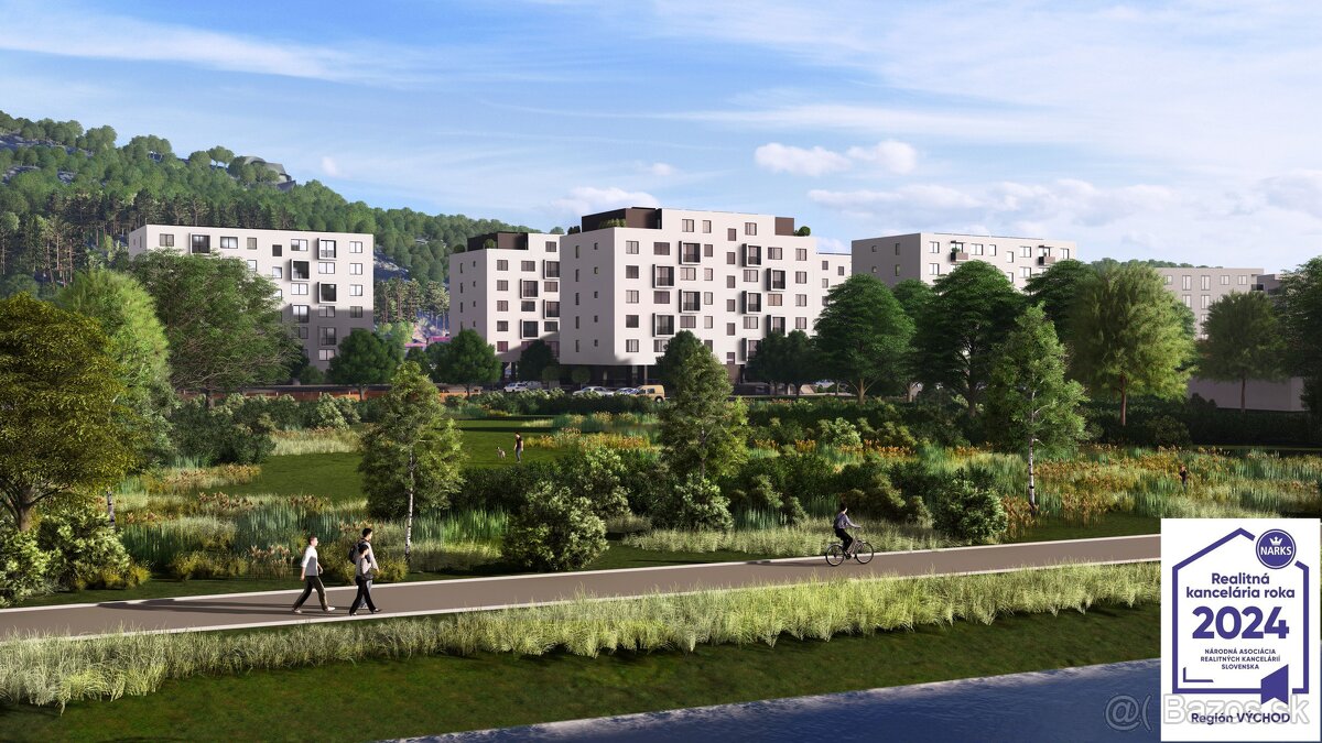 3 izbový byt s balkónom, Rezidencia Slavia, Prešov