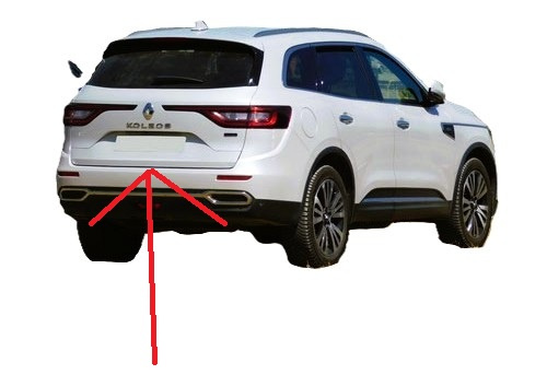 RENAULT KOLEOS SPODNÁ ČASŤ KUFROVÝCH DVERÍ