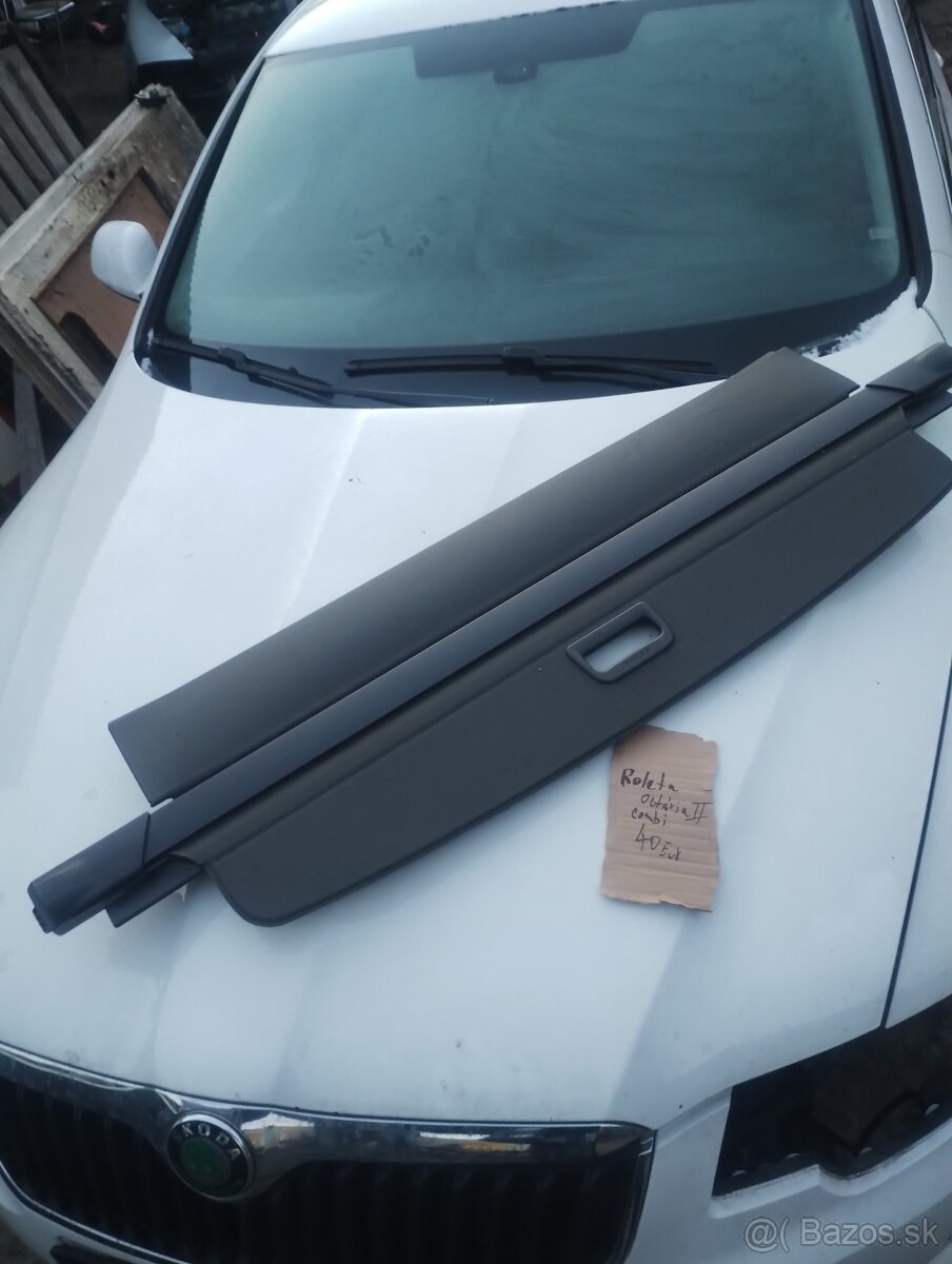 Škoda Octavia 2 roleta combi