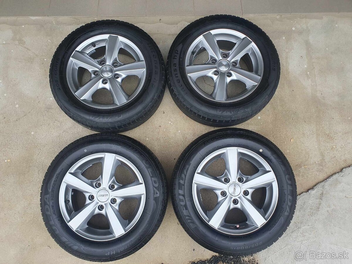 Elektróny DEZENT R15 114,3 x 5 ET40 6,5J