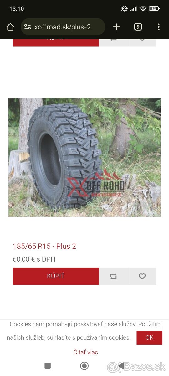 Offroad 185/65r15