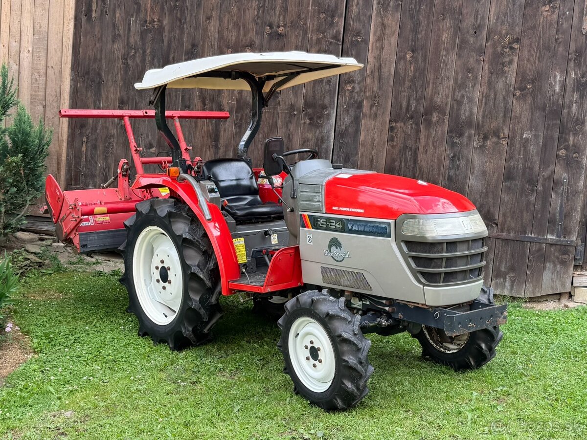 Malotraktor YANMAR RS24 + rotavator