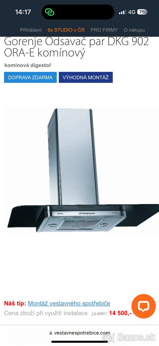 Digestor gorenie dkg 902 ora-e