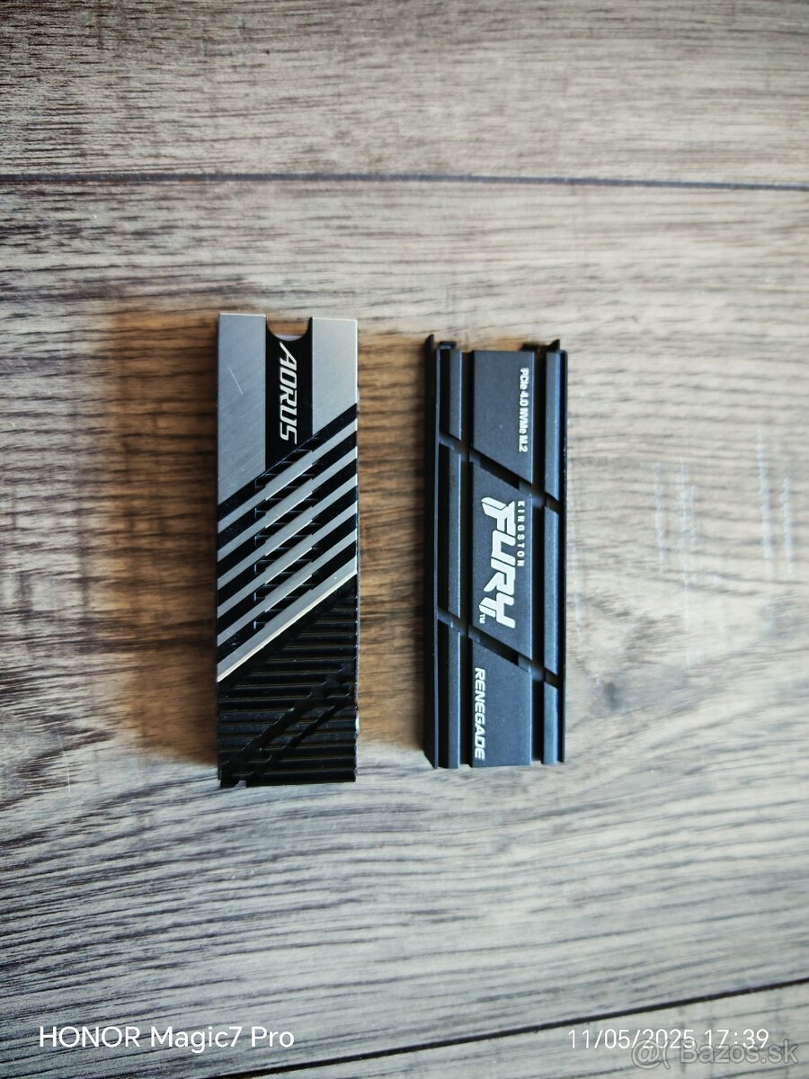 Pasívne chladiče na M2 SSD disky 2280