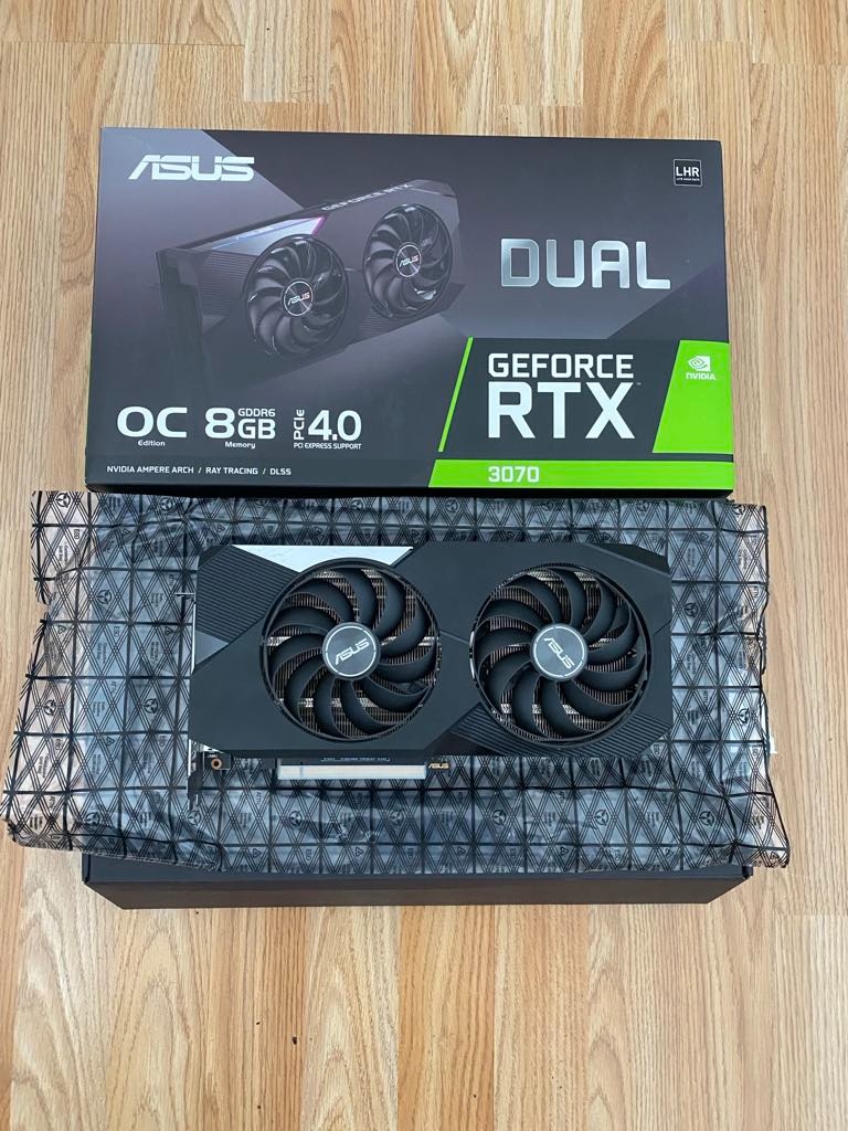 ASUS DUAL RTX 3070 V2 OC