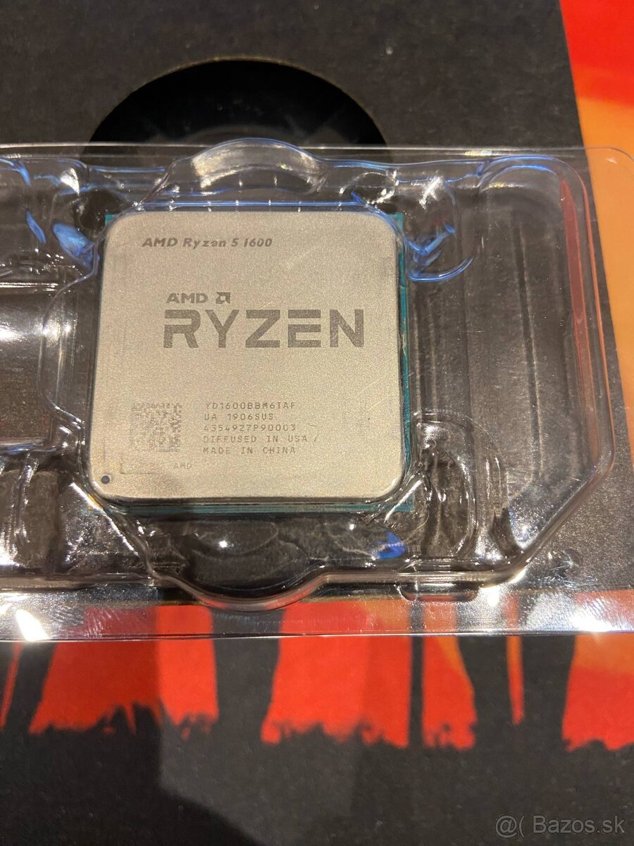Ryzen 5 1600AF + chladič AMD