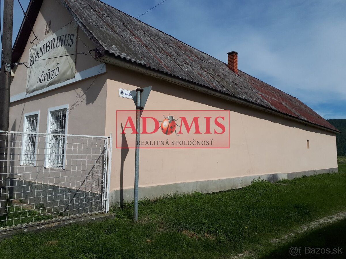 ADOMIS - ponúkame na predaj rodinný dom, komerčný objekt, o