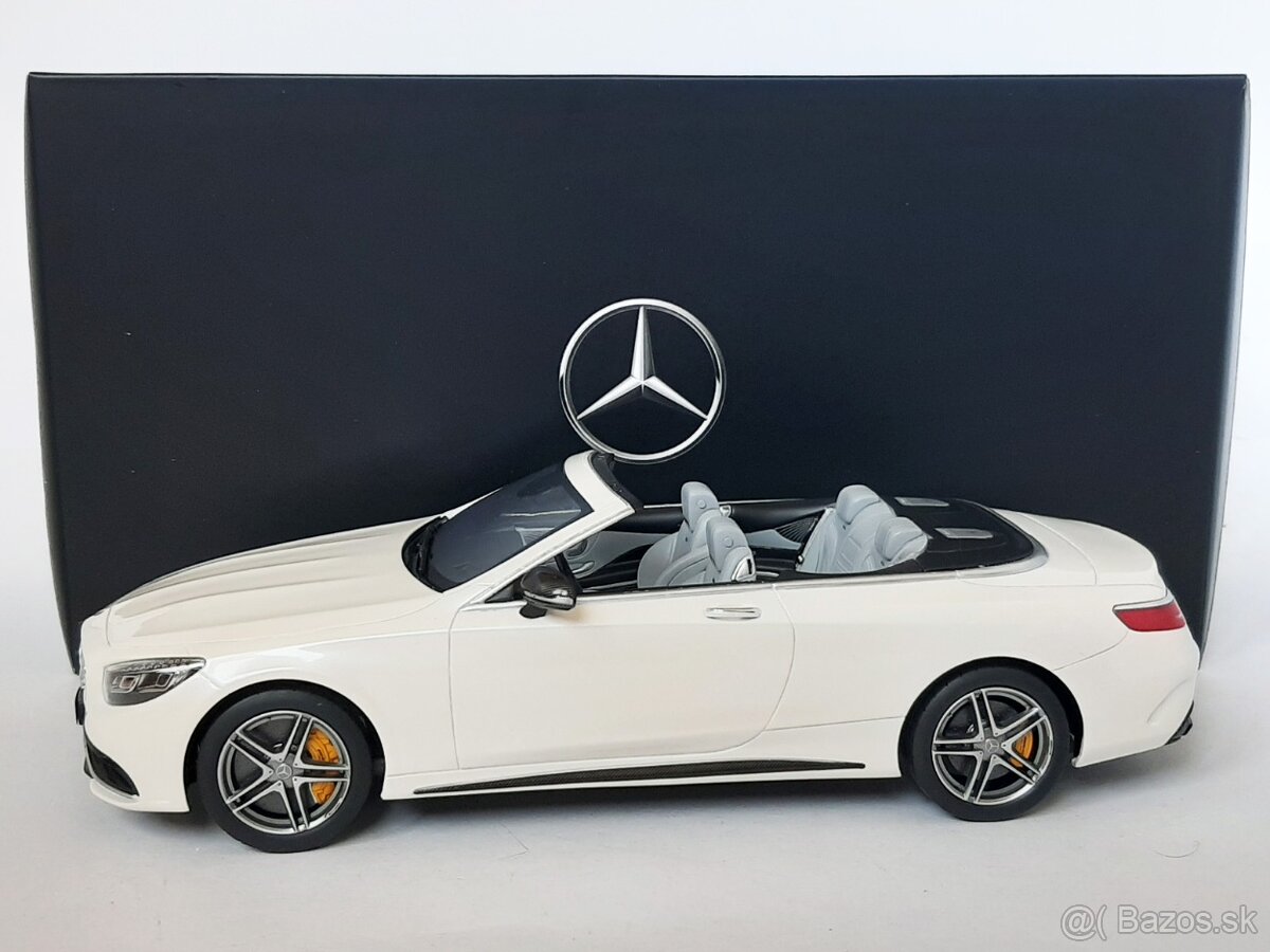 1:18 - Mercedes S 63 AMG Cabrio - GT-Spirit - 1:18