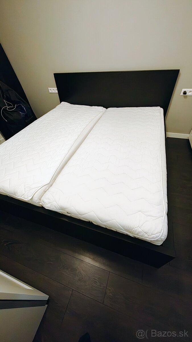Otváracia posteľ s matracmi v cene - Ikea Malm