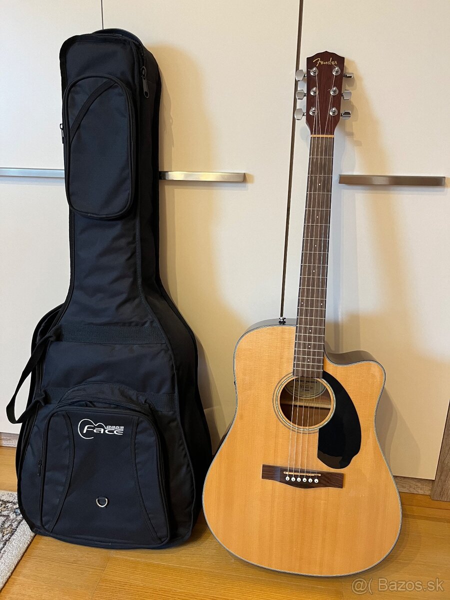 Elektroakustická gitara Fender CD-60SCE