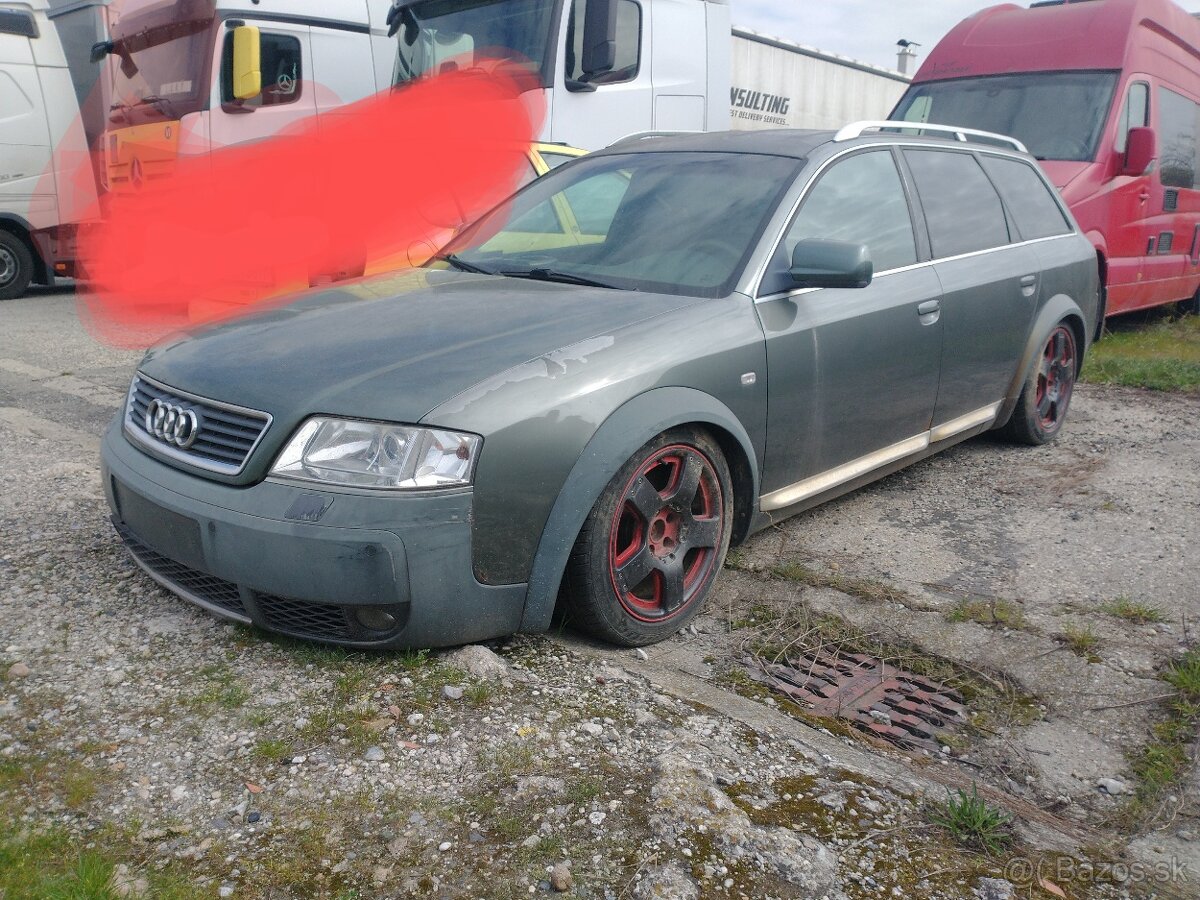 Predam na nahradne diely vcelku audi allroad