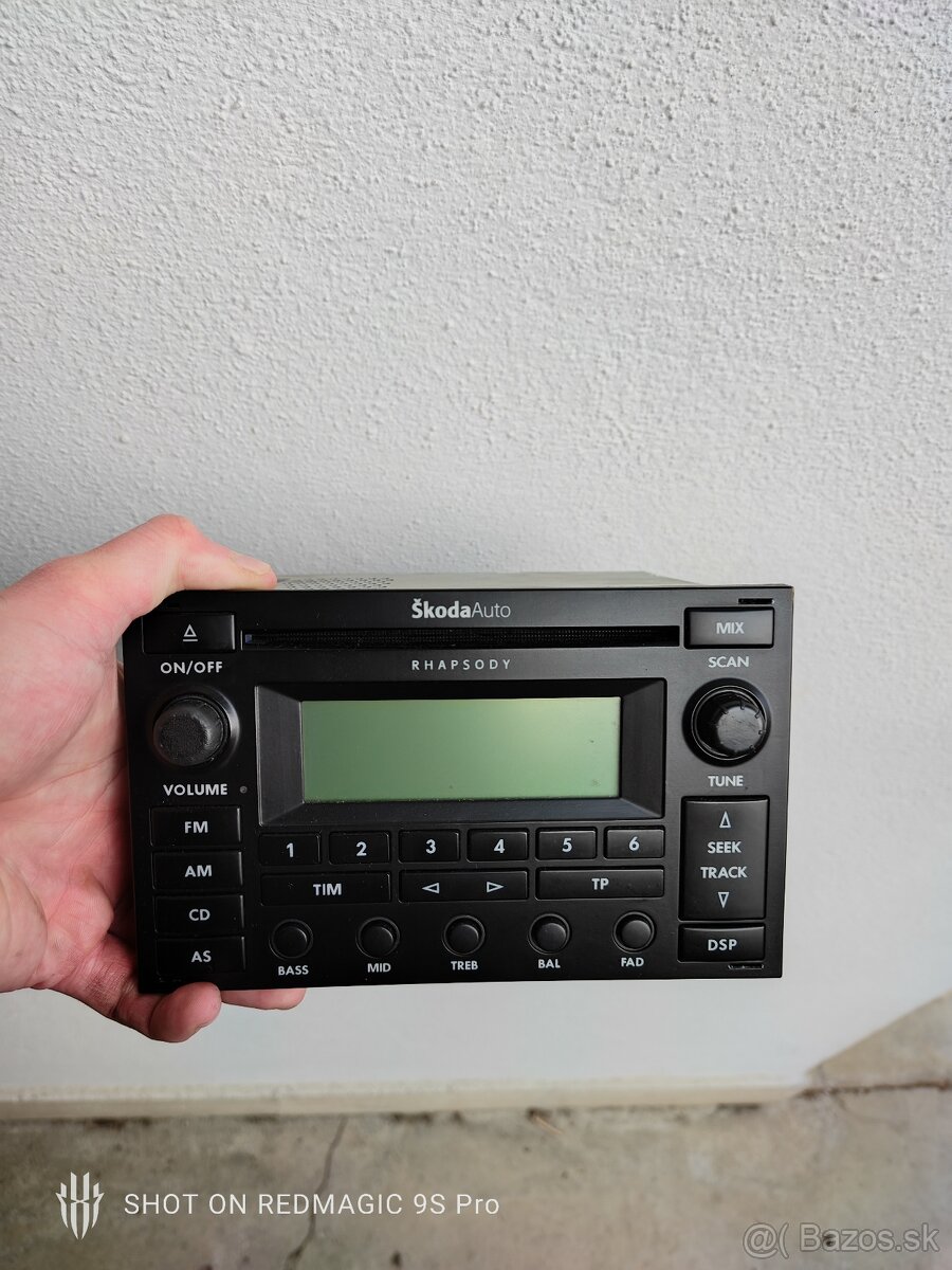 Rádio Škoda Superb 2006 Rhapsody
