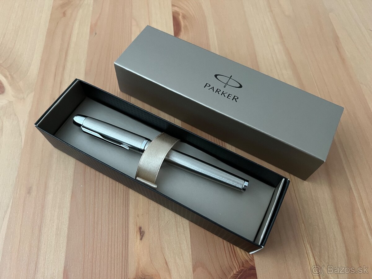 Parker IM Brushed Metal CT - Plnicí pero