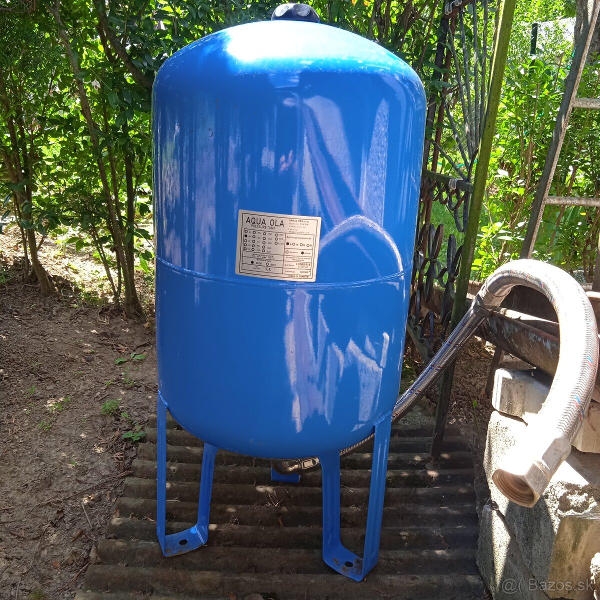 Tlaková nádoba k domácej vodárni