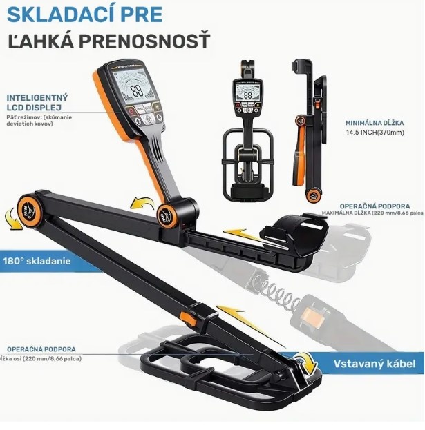 Predám nový detektor kovovTX640