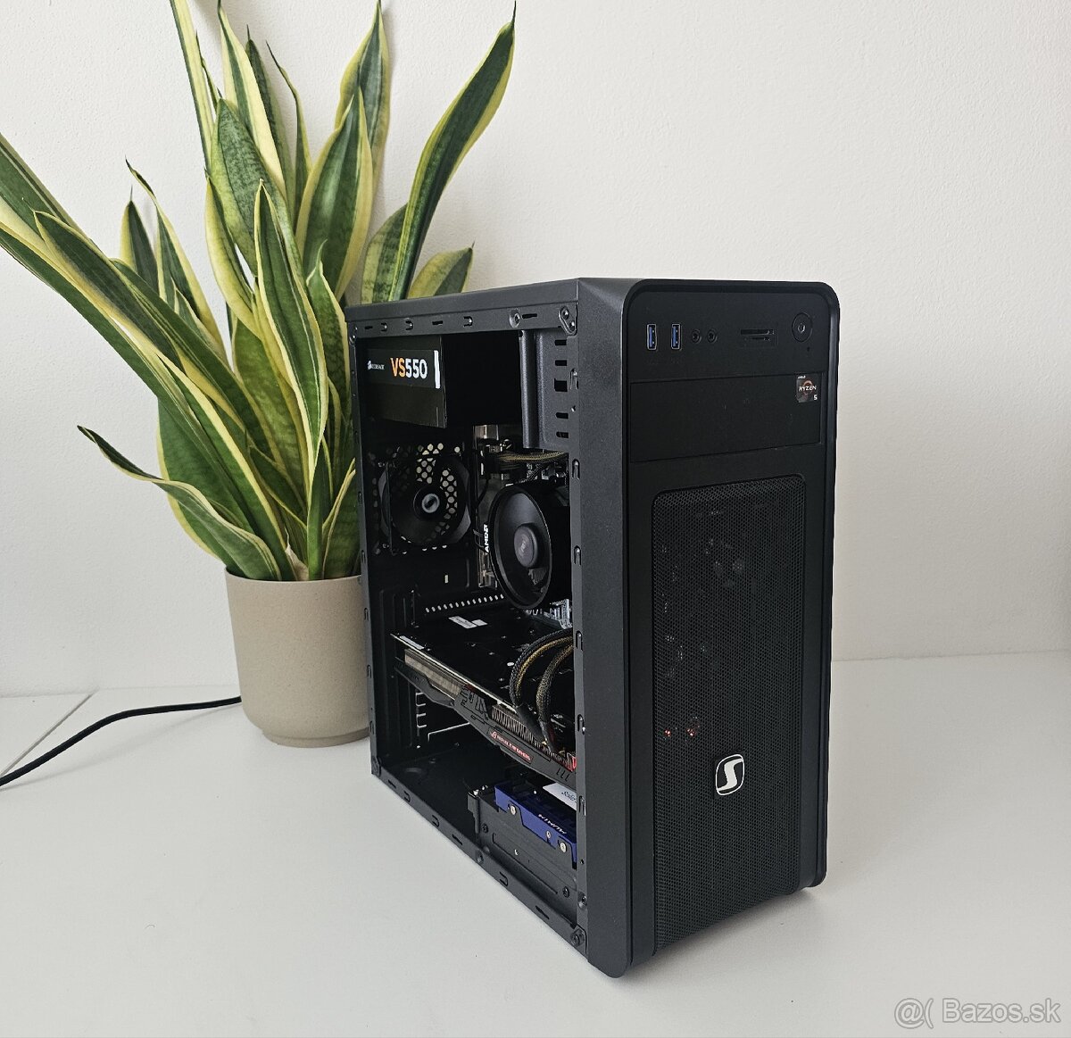 Herný PC Ryzen 5 GTX 1060 6 GB RAM 16 GB HDD