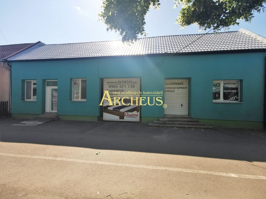 PREVÁDZKOVÝ OBJEKT - KANCEL, SKLAD, POZ. 2208m2 - TREBIŠOV