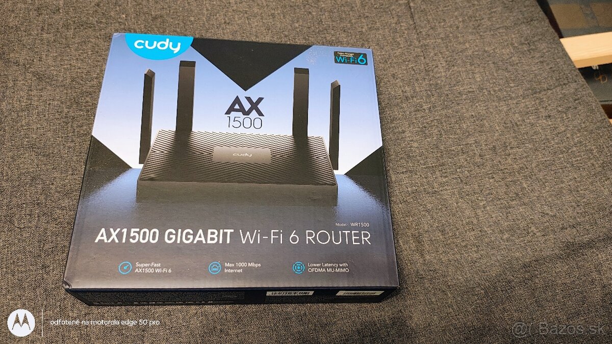 CUDY AX1500 Gigabit WiFi 6 Router