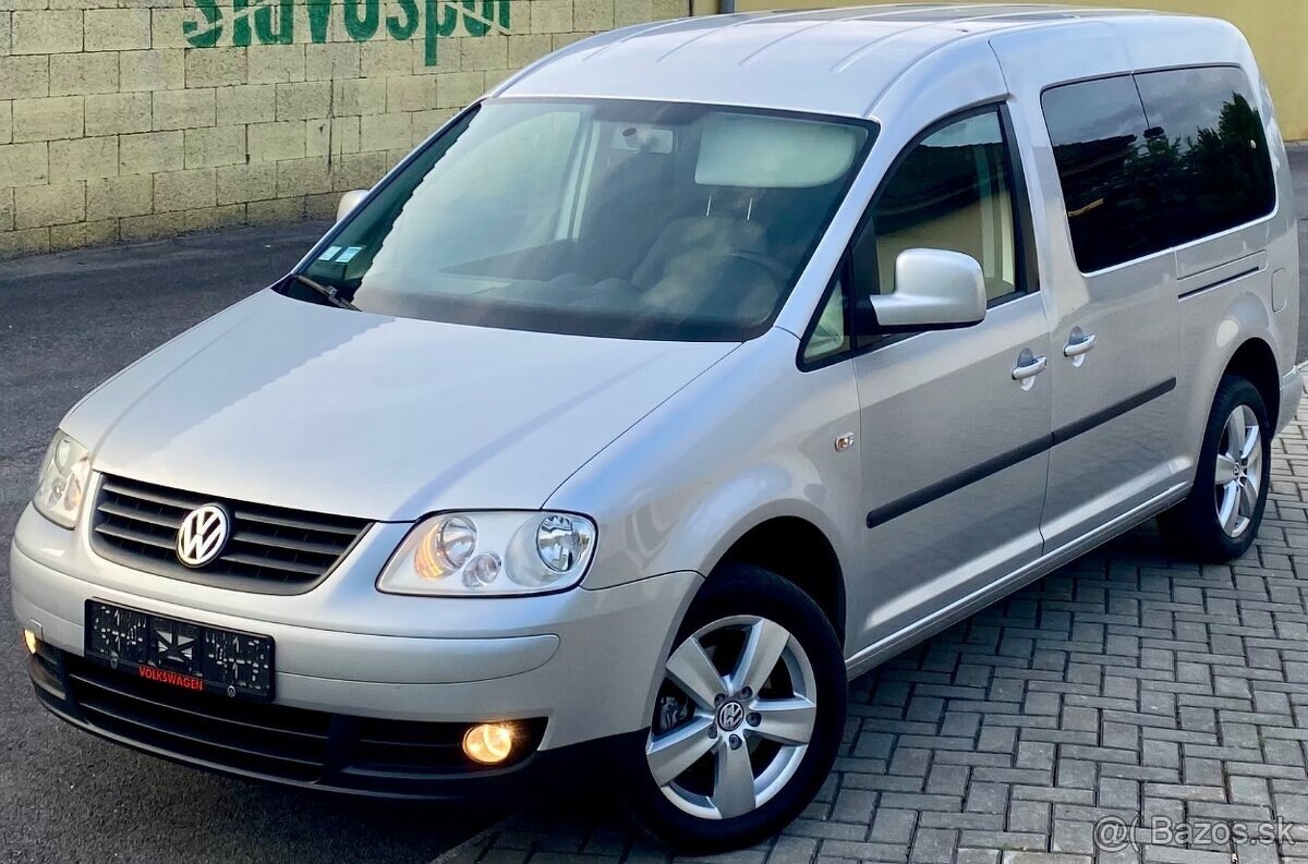 VOLKSWAGEN CADDY MAXI 1.9 TDI 77KW bez DPF 2010