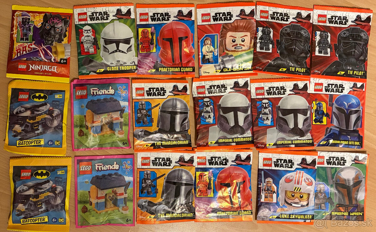 VYMENÍM lego minifigúrky